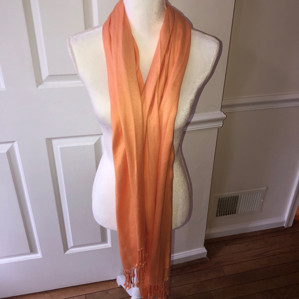 Orange scarf